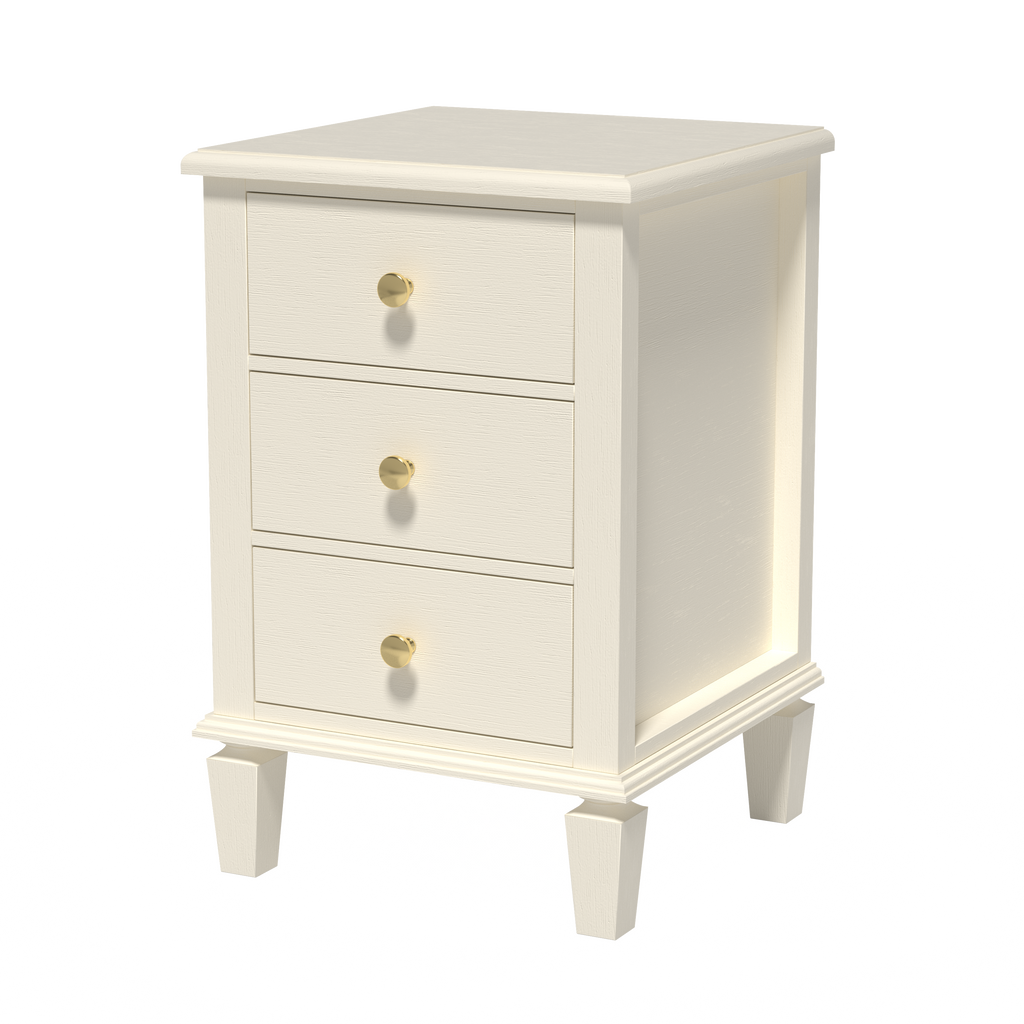 Patina Mini 3-Drawer Nightstand (19”)