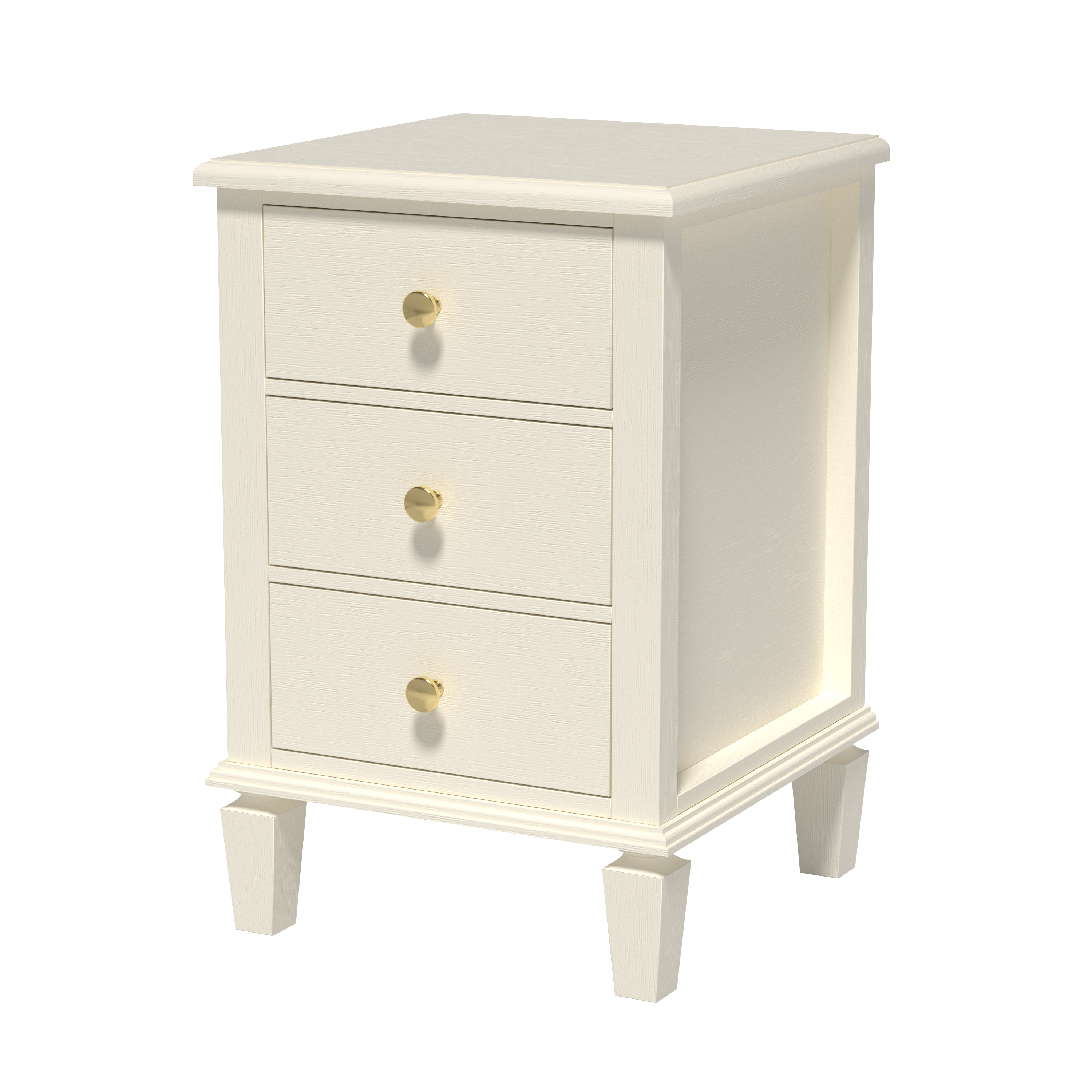Patina Mini 3-Drawer Nightstand (19”)