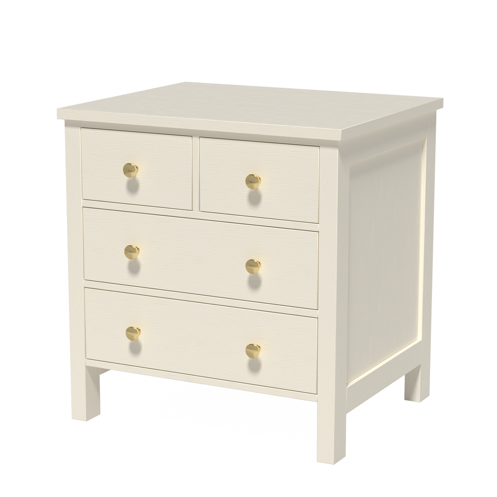 Relic Nook Farmhouse 4-Drawer Nightstand (28.5")