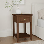 Reed Mini Nightstand with Charging