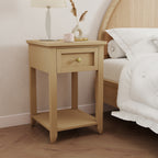 Reed Mini Nightstand with Charging
