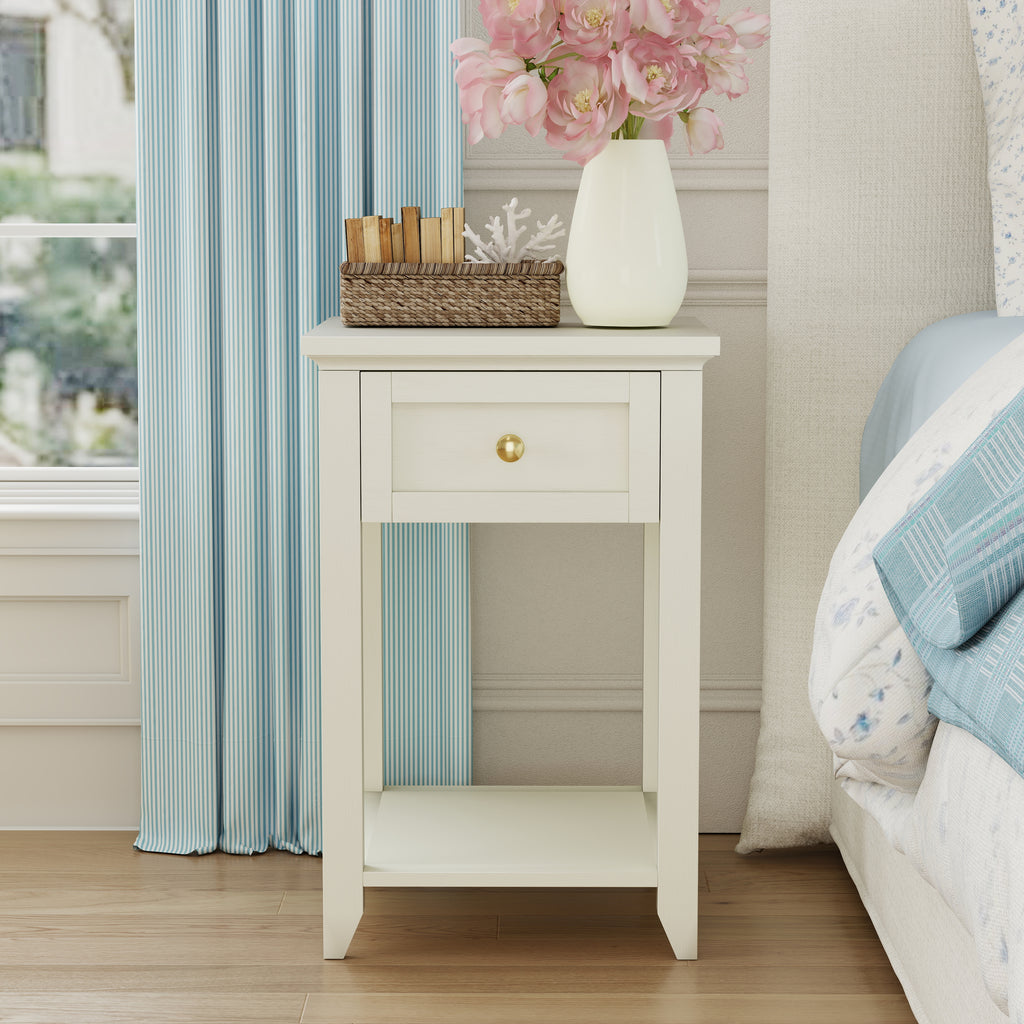 Reed Mini Nightstand with Charging