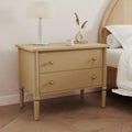 Lumière Antique 2-Drawer Nightstand with Charging