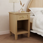 Loom Mini 1-Drawer Nightstand with Charging