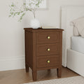 Loom 3-Drawer Nightstand with Charging