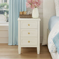 Loom 3-Drawer Nightstand with Charging