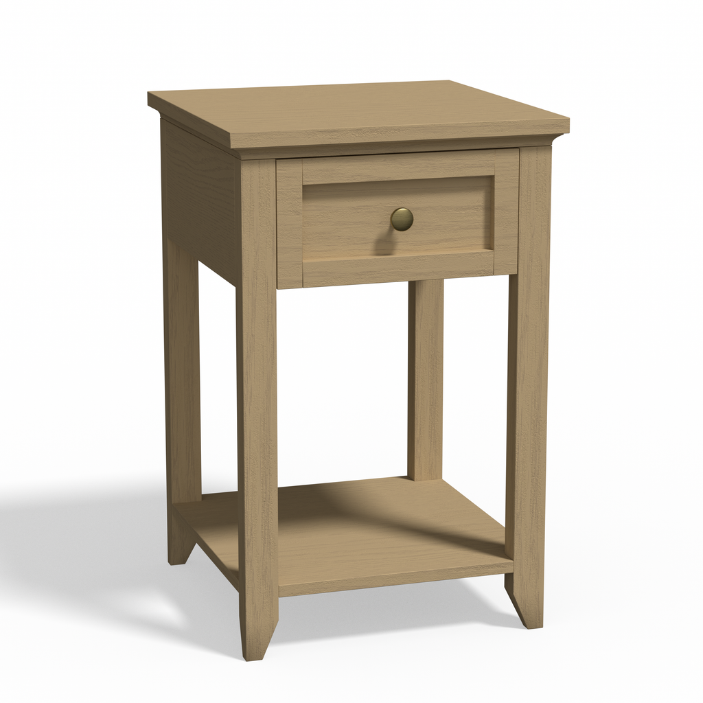 Reed Mini Nightstand with Charging