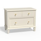 Patina Wide 3-Drawer Nightstand with Charging (28.5")