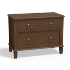 Patina Wide 3-Drawer Nightstand with Charging (28.5")