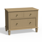 Patina Wide 3-Drawer Nightstand with Charging (28.5")