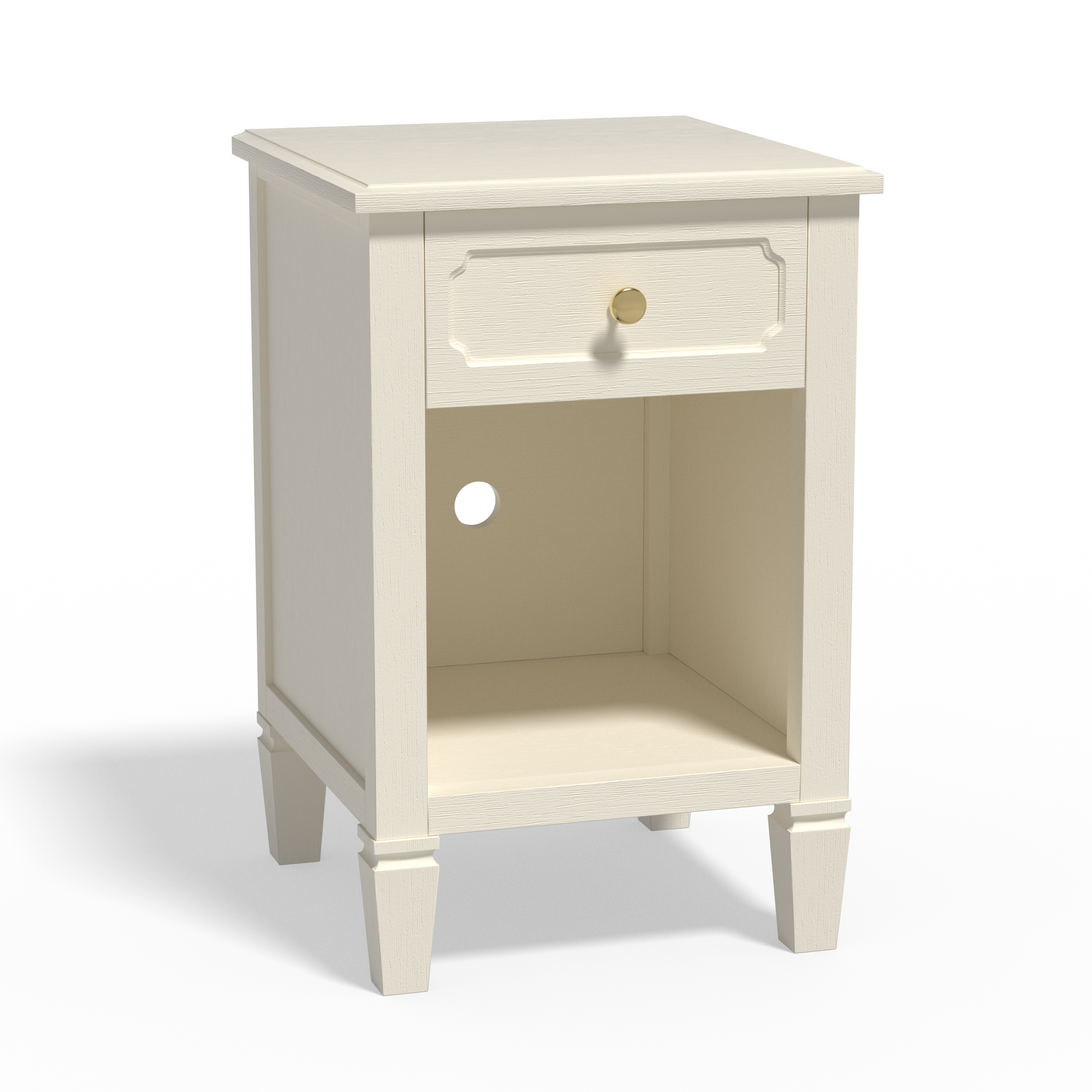 Loom Mini 1-Drawer Nightstand with Charging
