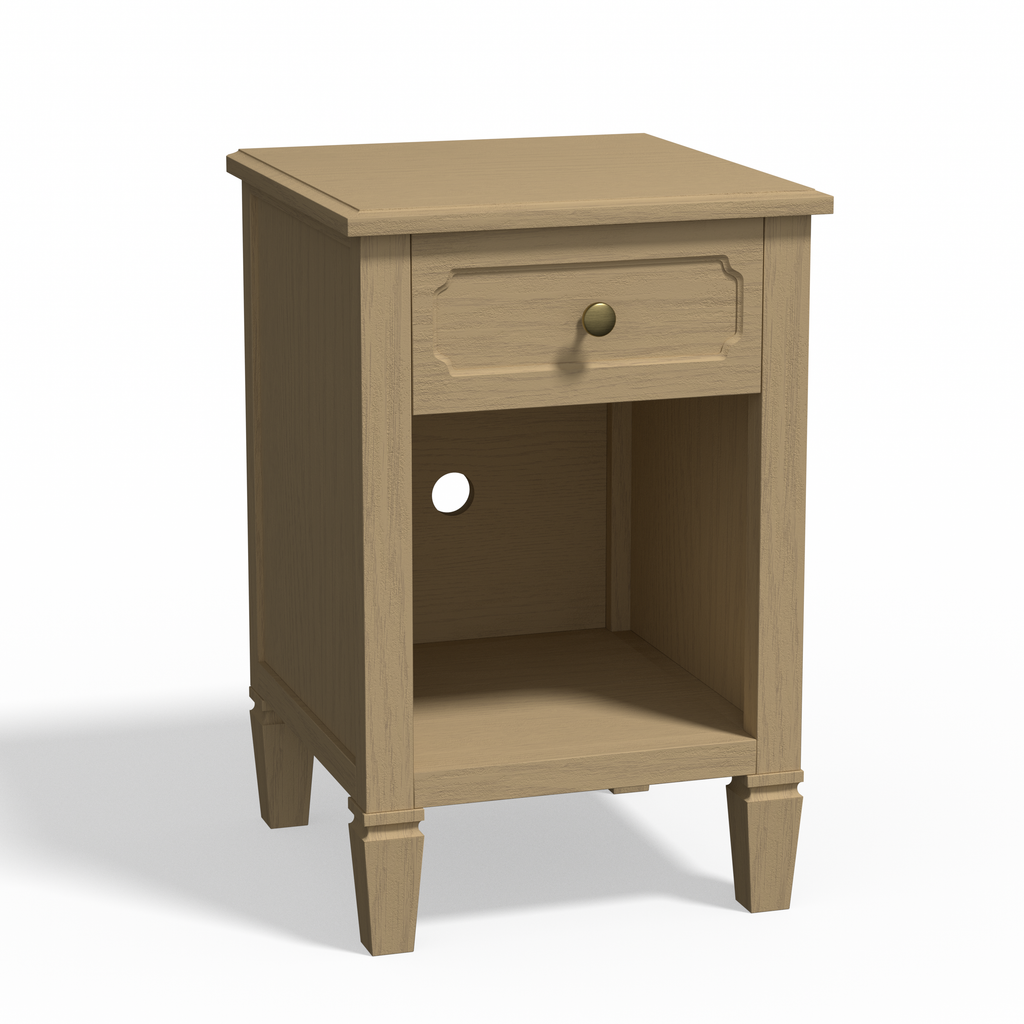 Loom Mini 1-Drawer Nightstand with Charging
