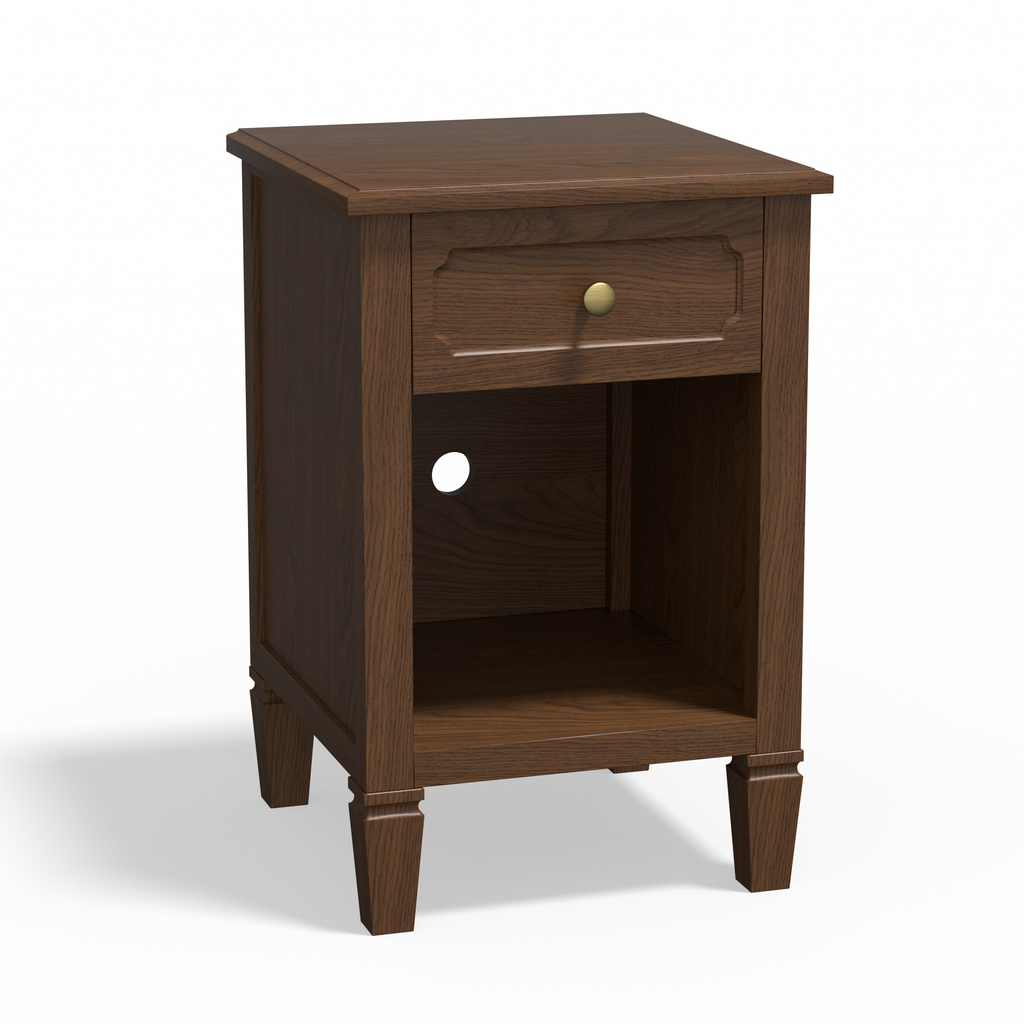 Loom Mini 1-Drawer Nightstand with Charging
