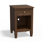 Loom Mini 1-Drawer Nightstand with Charging