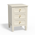 Loom 3-Drawer Nightstand with Charging