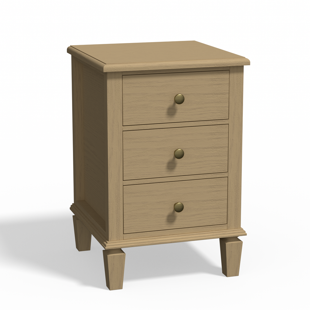 Patina Mini 3-Drawer Nightstand (19”)