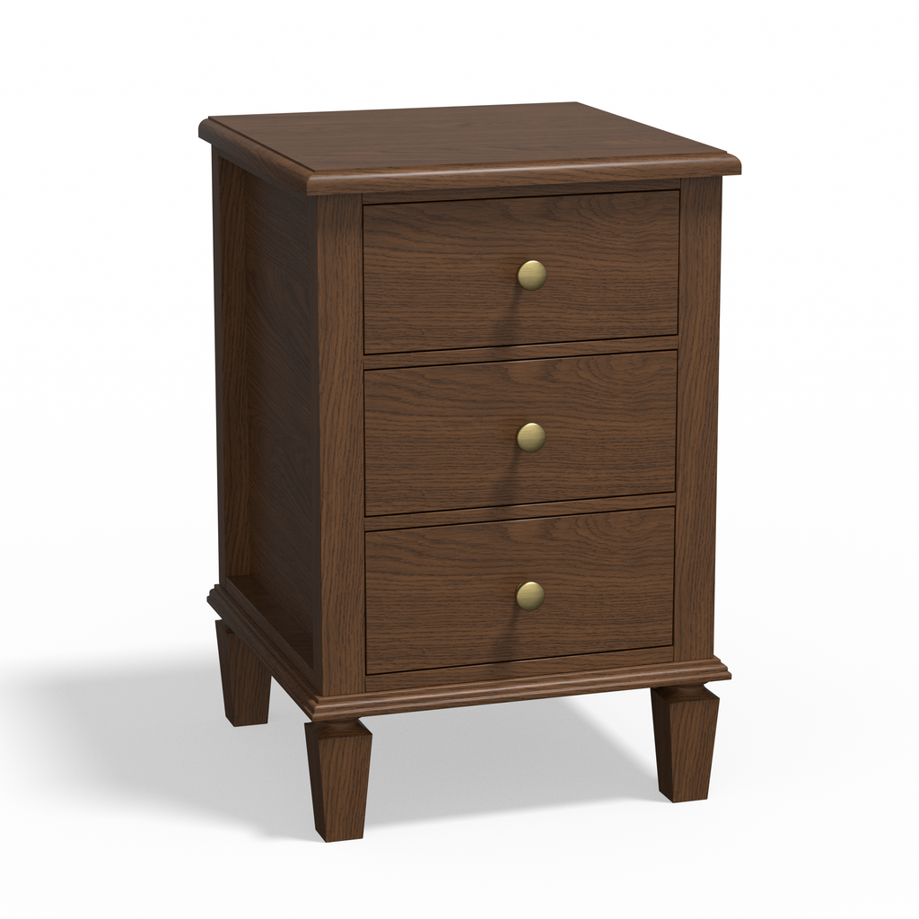 Patina Mini 3-Drawer Nightstand (19”)