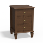 Patina Mini 3-Drawer Nightstand (19”)
