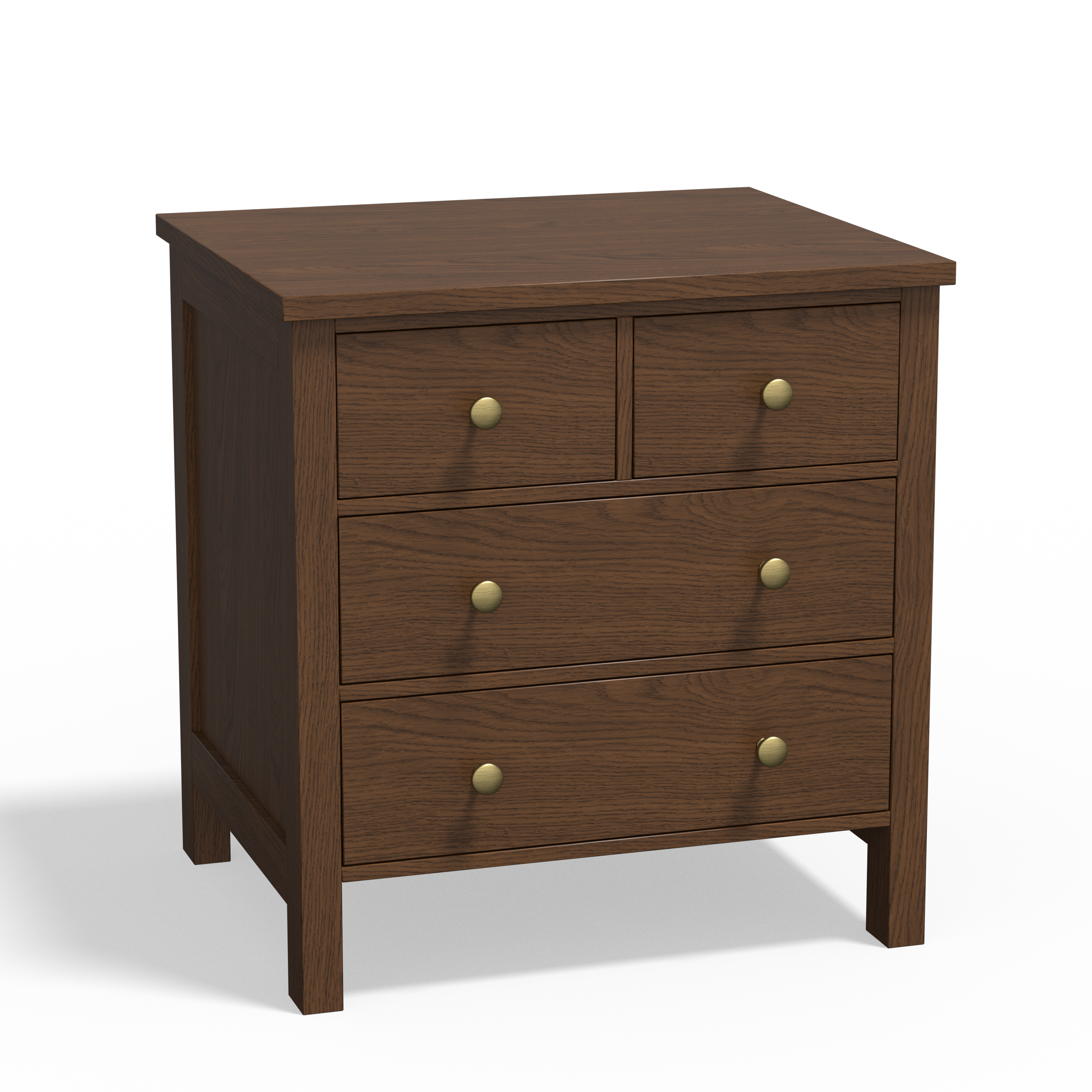 Relic Nook Farmhouse 4-Drawer Nightstand (28.5")