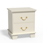 Ember Farmhouse 2-Drawer Nightstand (25.7")