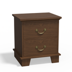 Ember Farmhouse 2-Drawer Nightstand (25.7")