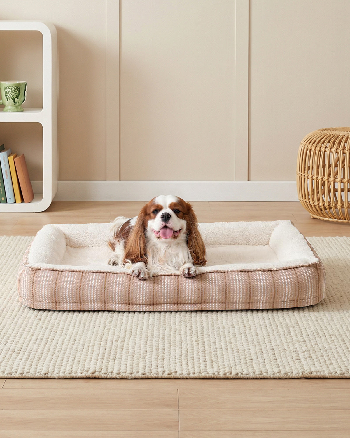 KSIIA Orthopedic Large Sized Dog Bed – Waterproof Washable Pet Sofa with Bolster Sides, Non-Slip Bottom (Multiple Sizes)