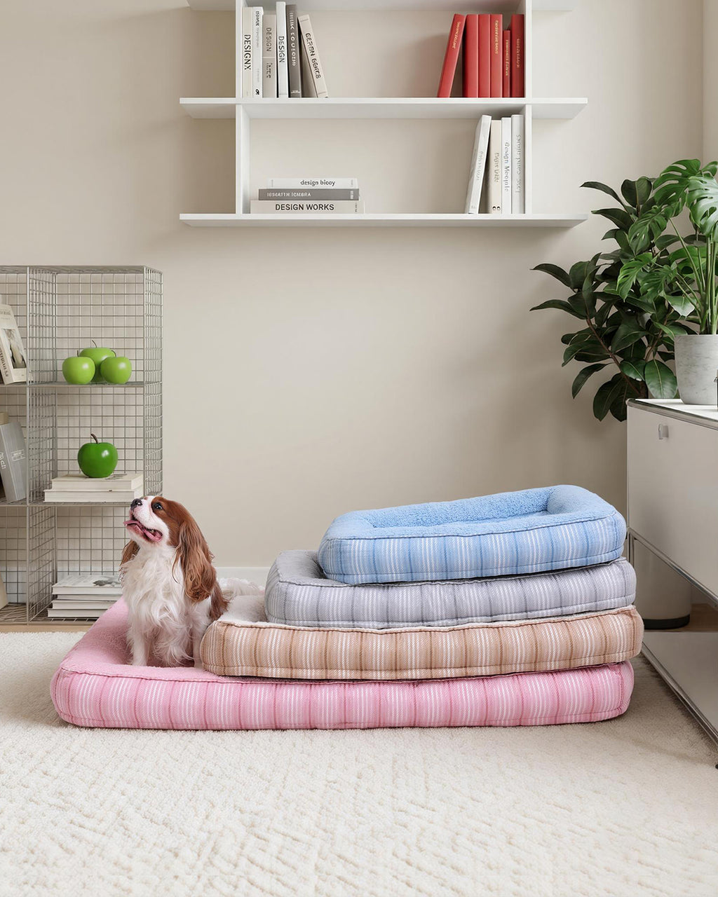 KSIIA Orthopedic Large Sized Dog Bed – Waterproof Washable Pet Sofa with Bolster Sides, Non-Slip Bottom (Multiple Sizes)