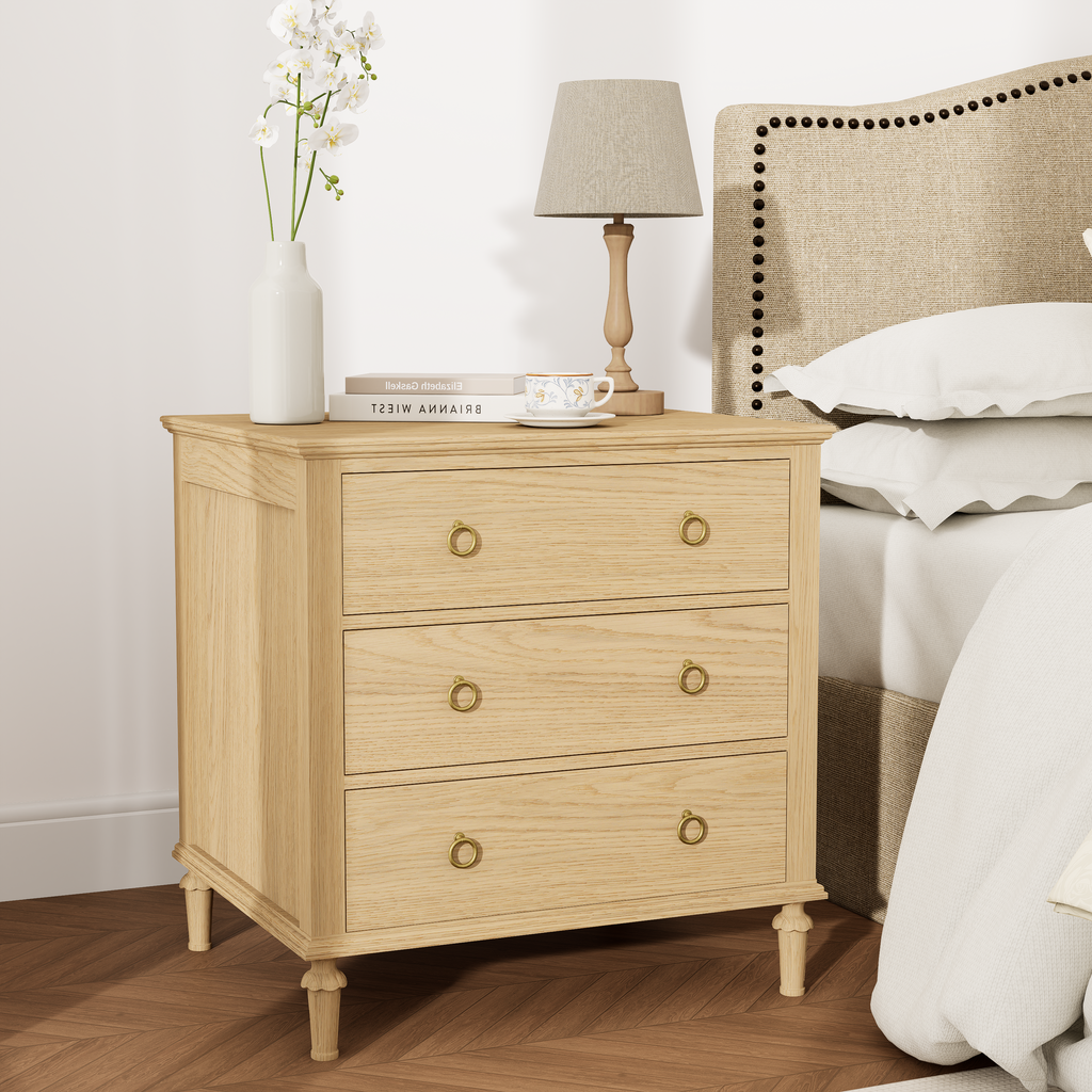 Relic Nook 3-Drawer Nightstand