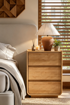 Solid Wood Bedside Table