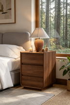 Solid Wood Bedside Table