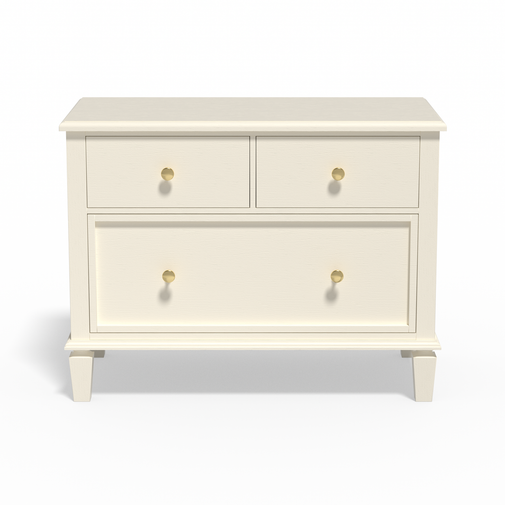 Patina Wide 3-Drawer Nightstand with Charging (28.5")