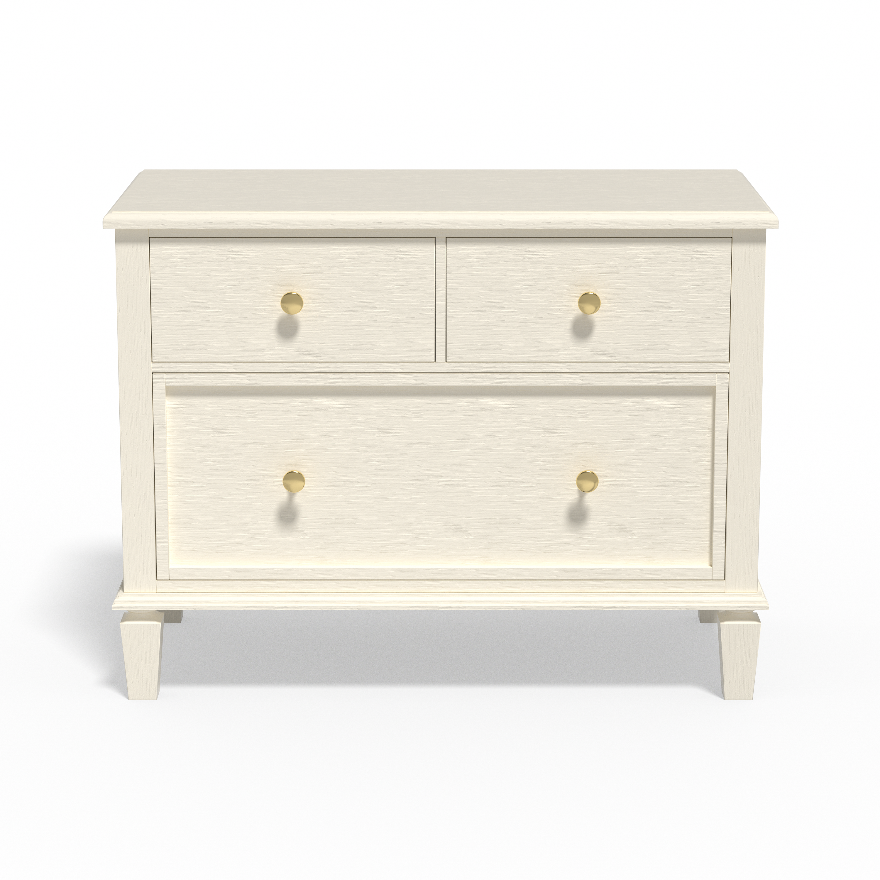 Patina Wide 3-Drawer Nightstand with Charging (28.5")