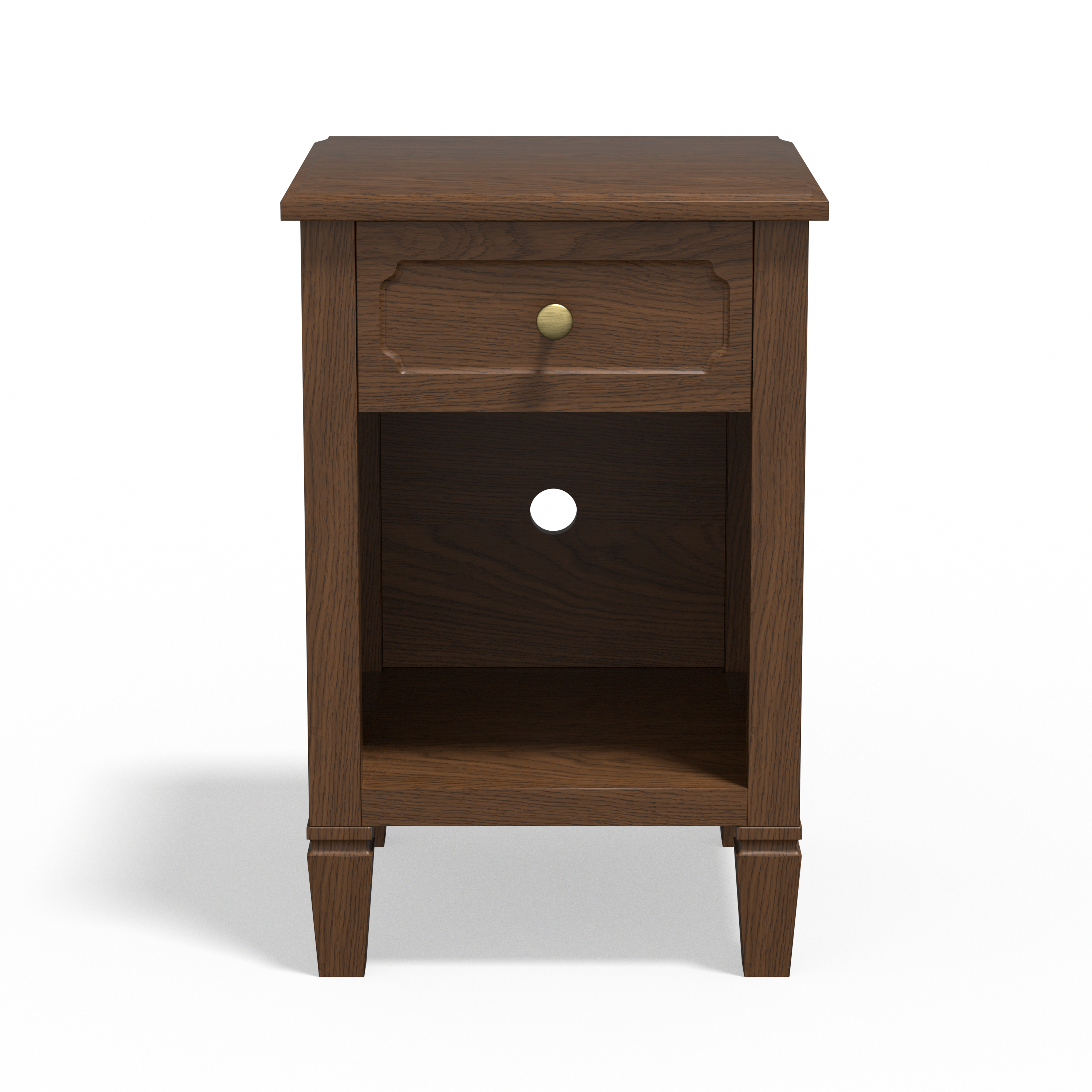 Loom Mini 1-Drawer Nightstand with Charging