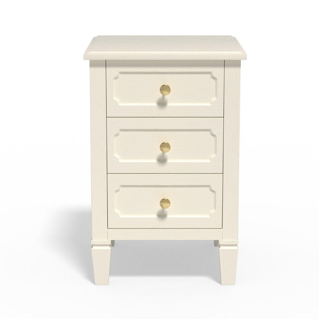Loom 3-Drawer Nightstand with Charging