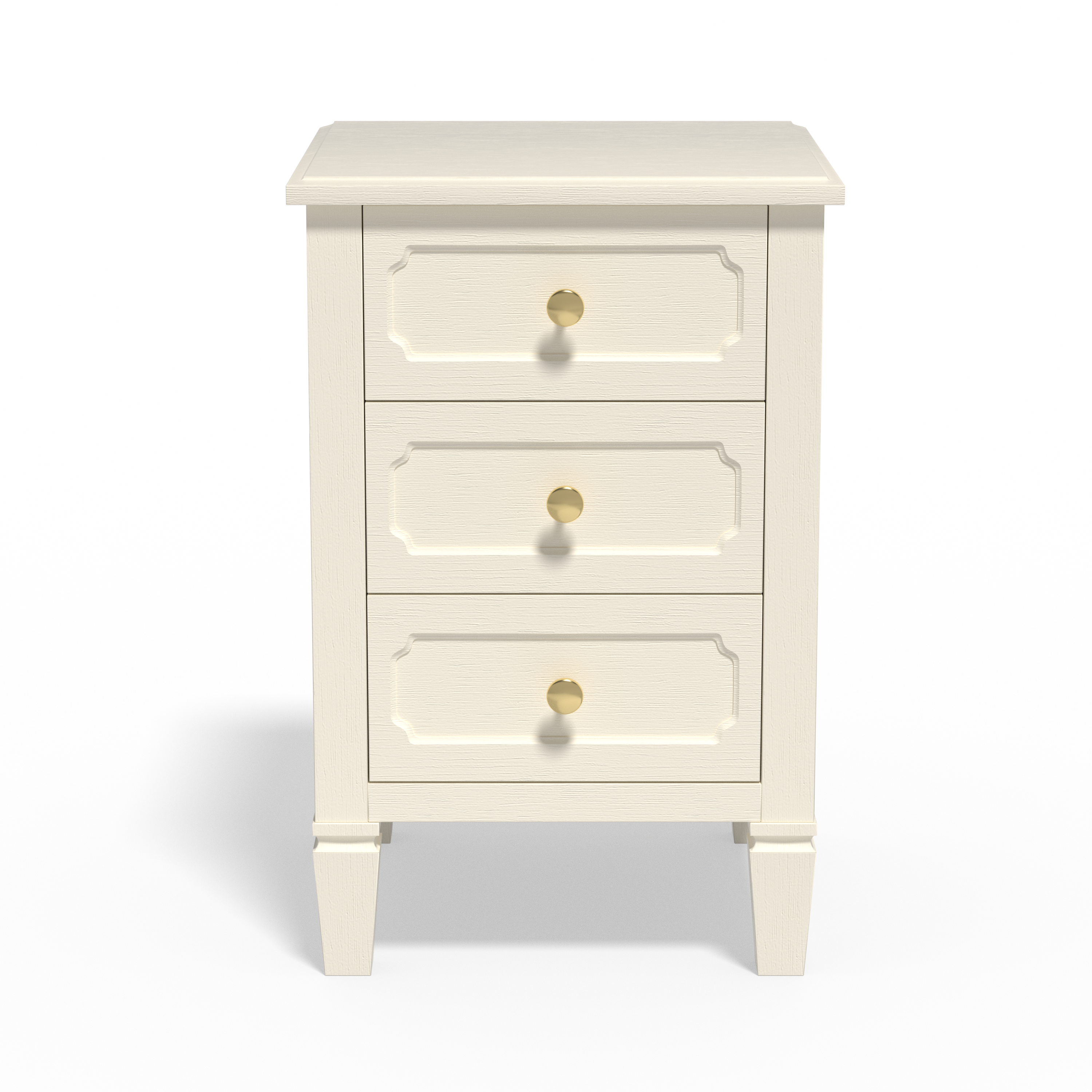 Loom 3-Drawer Nightstand with Charging
