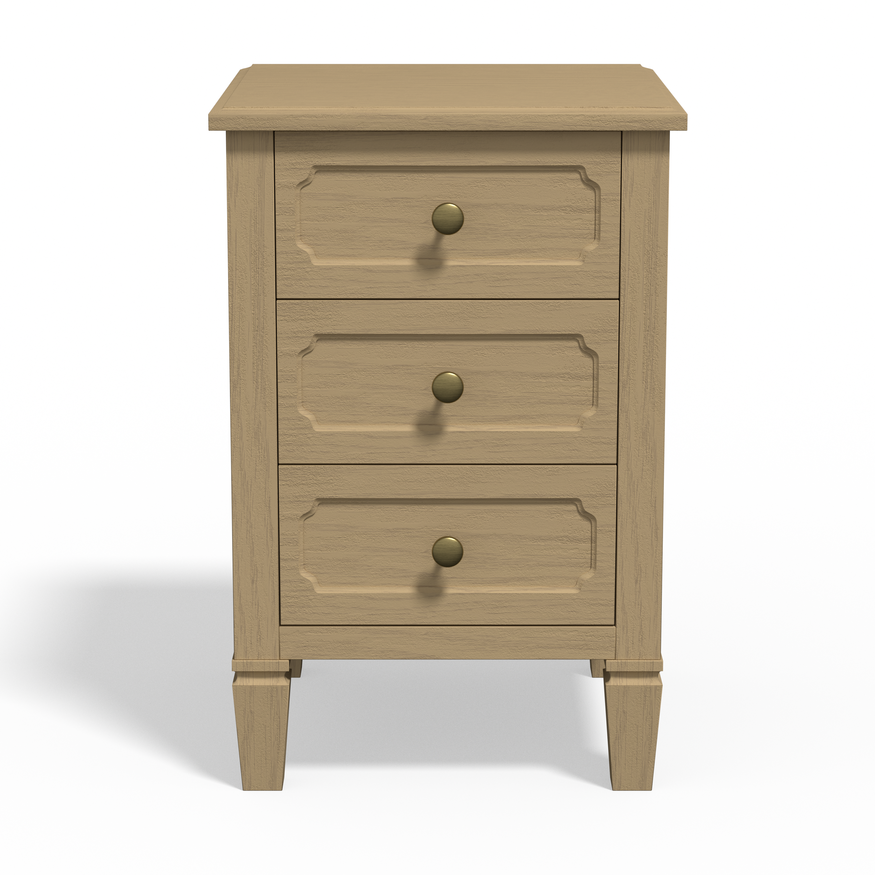 Loom 3-Drawer Nightstand with Charging