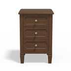 Loom 3-Drawer Nightstand with Charging