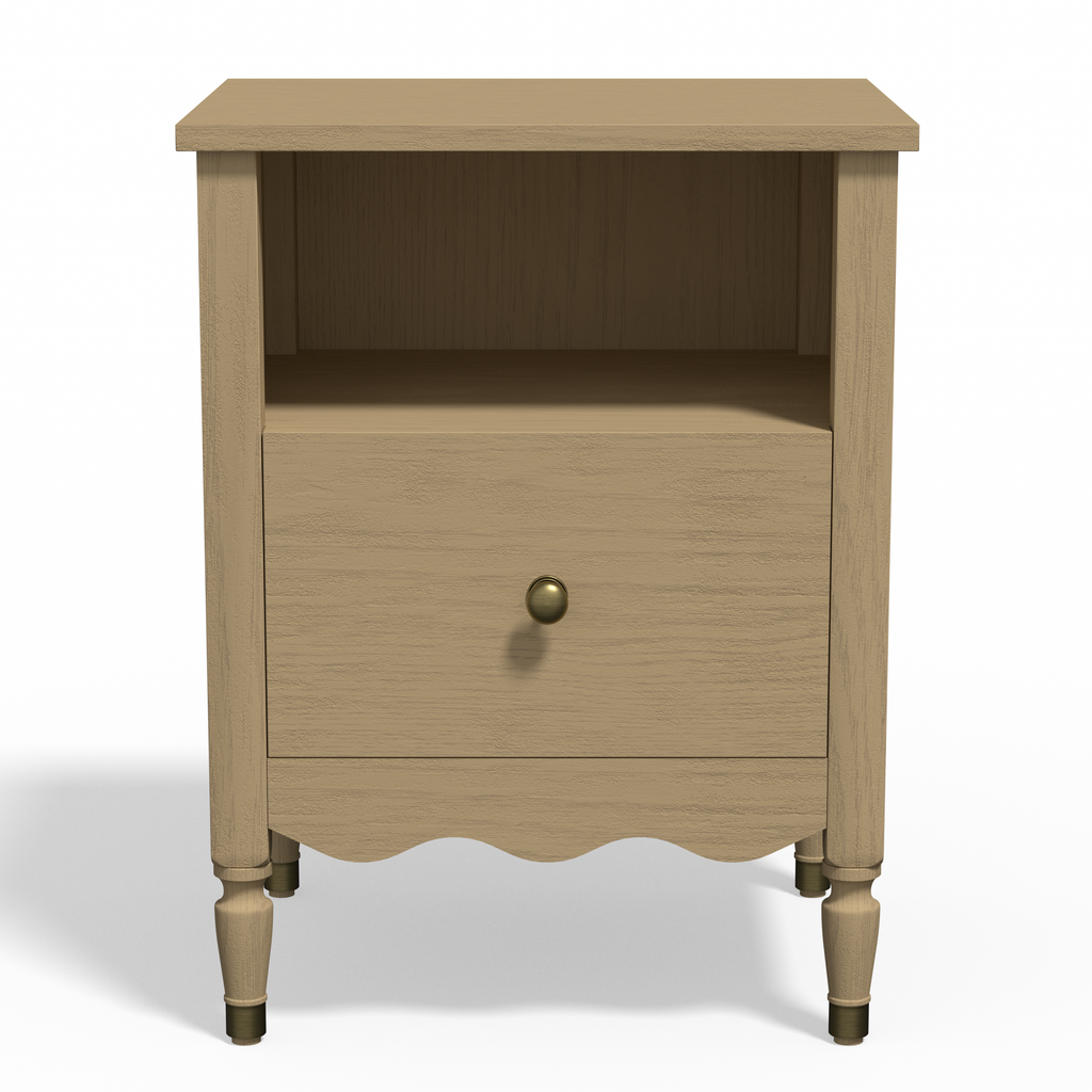 Ridge Antique Nightstand with Charging