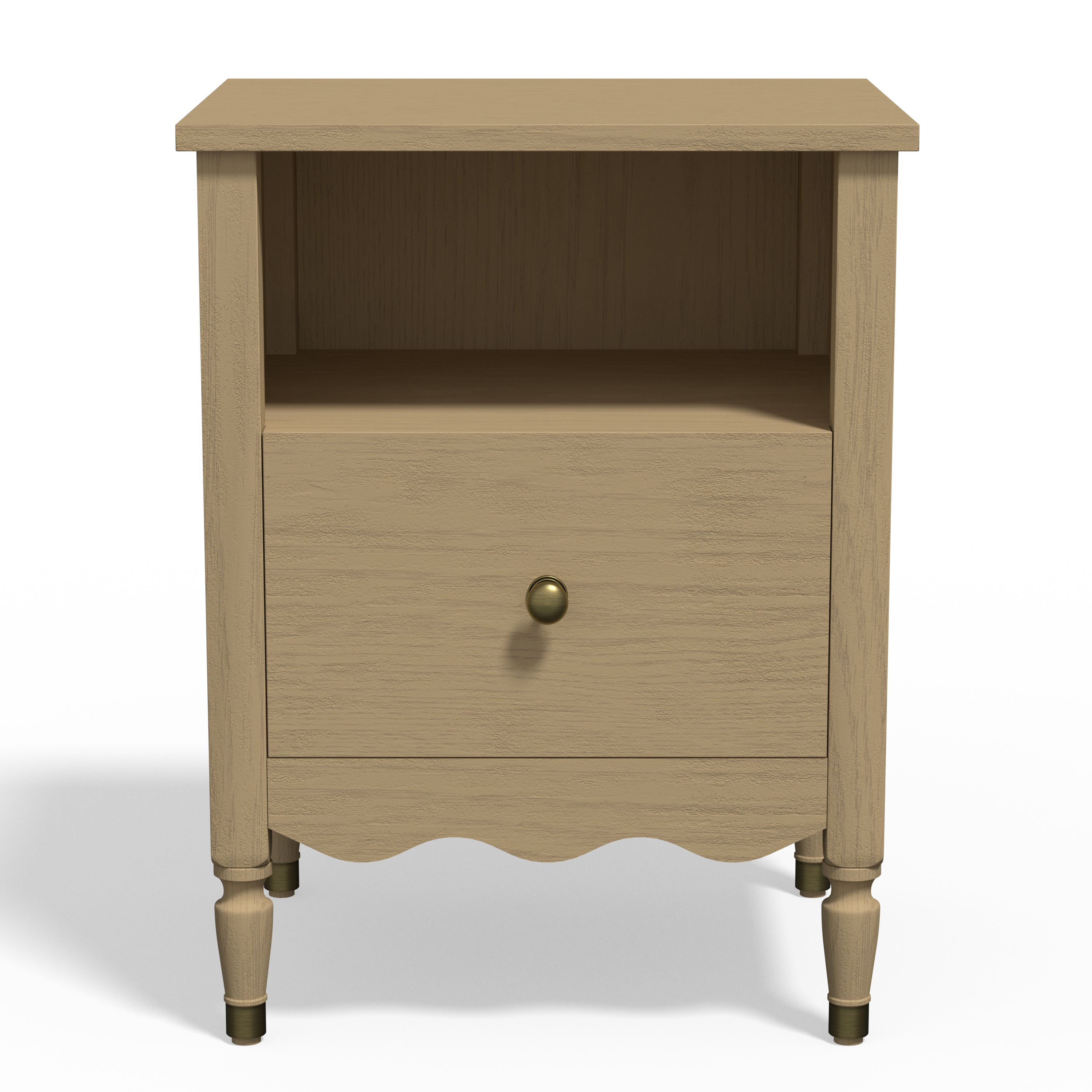 Ridge Antique Nightstand with Charging