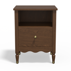 Ridge Antique Nightstand with Chargin