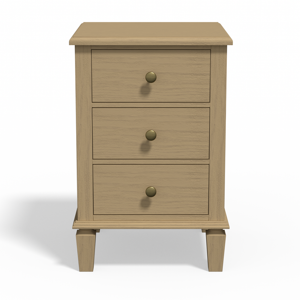Patina Mini 3-Drawer Nightstand (19”)