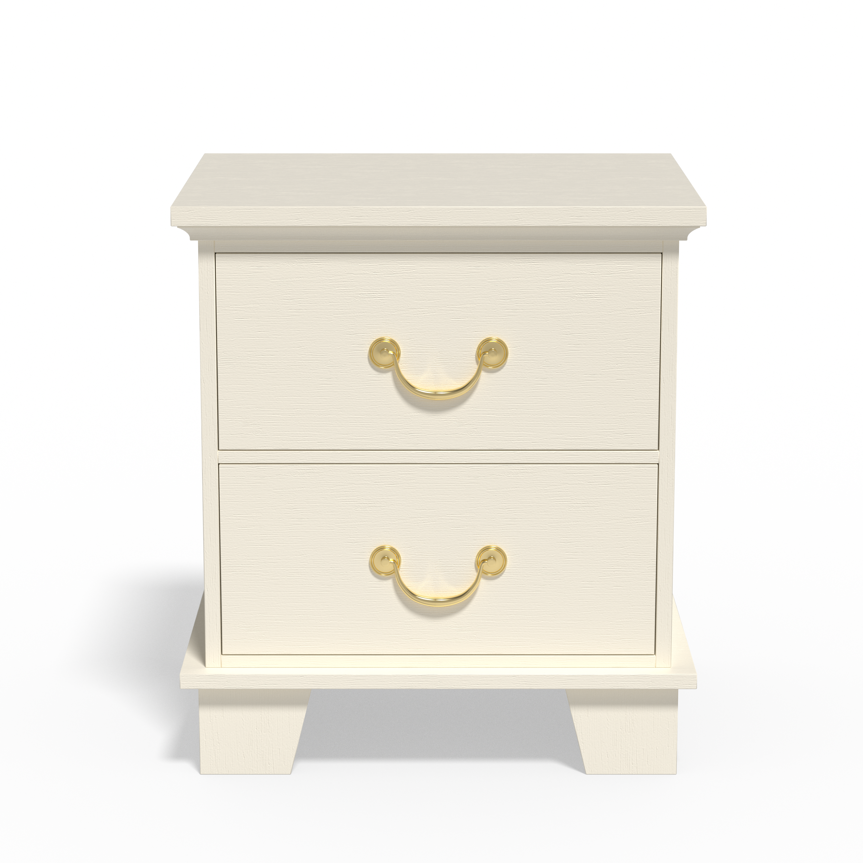 Ember Farmhouse 2-Drawer Nightstand (25.7")