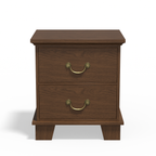 Ember Farmhouse 2-Drawer Nightstand (25.7")