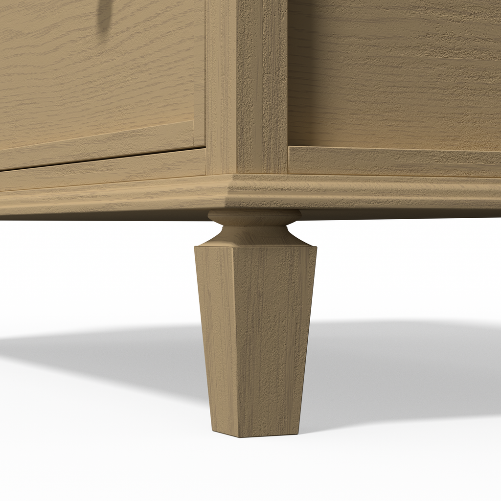 Patina Wide 3-Drawer Nightstand with Charging (28.5")