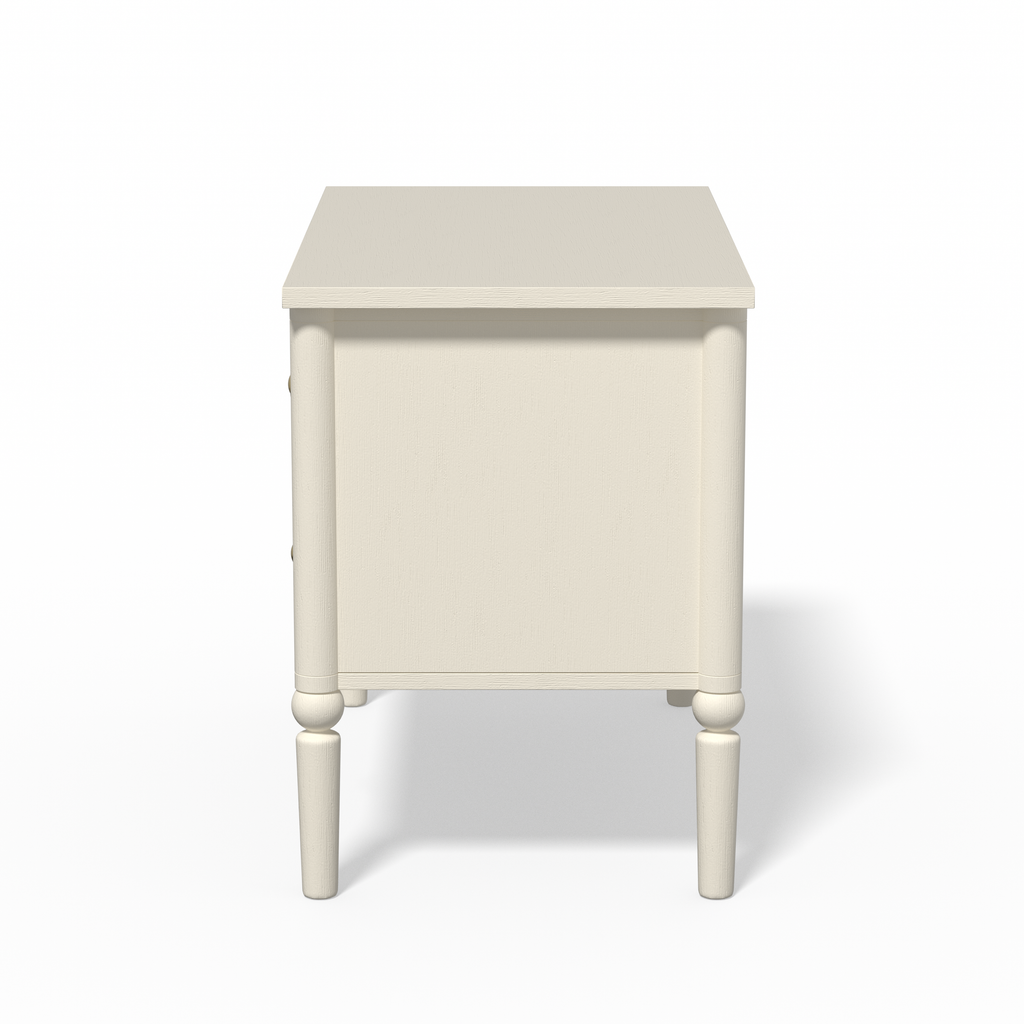 Lumière Antique 2-Drawer Nightstand with Charging