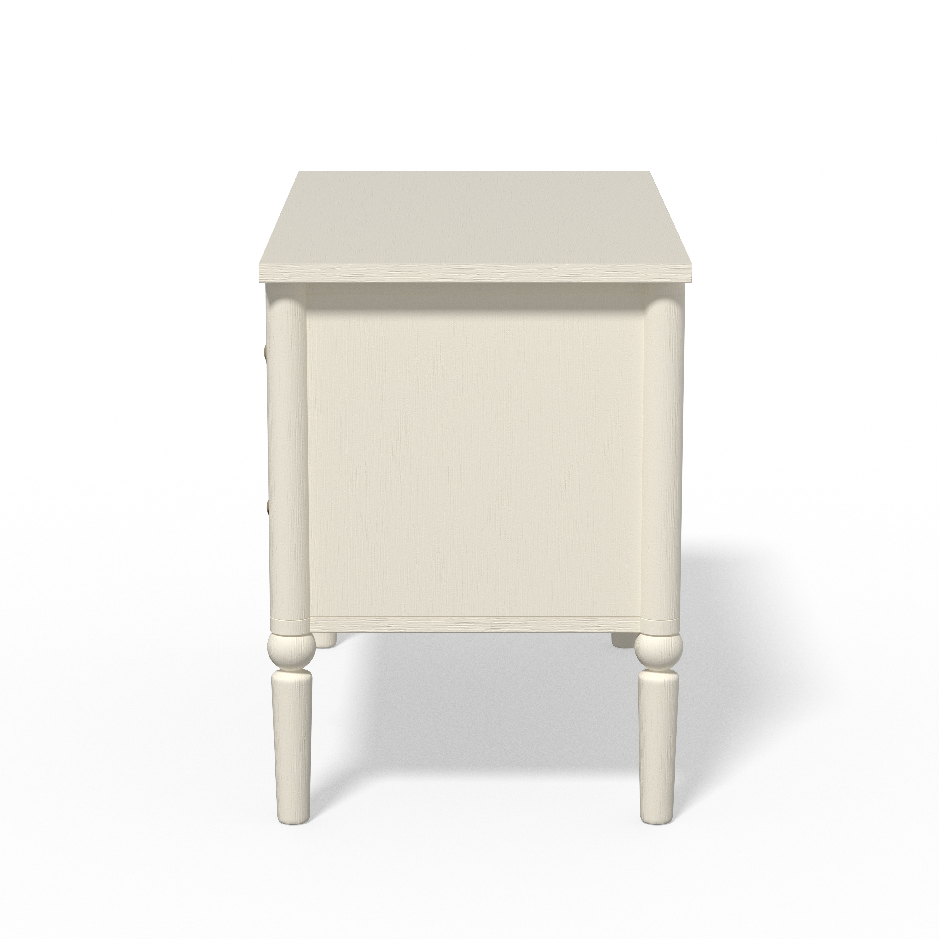 Lumière Antique 2-Drawer Nightstand with Charging