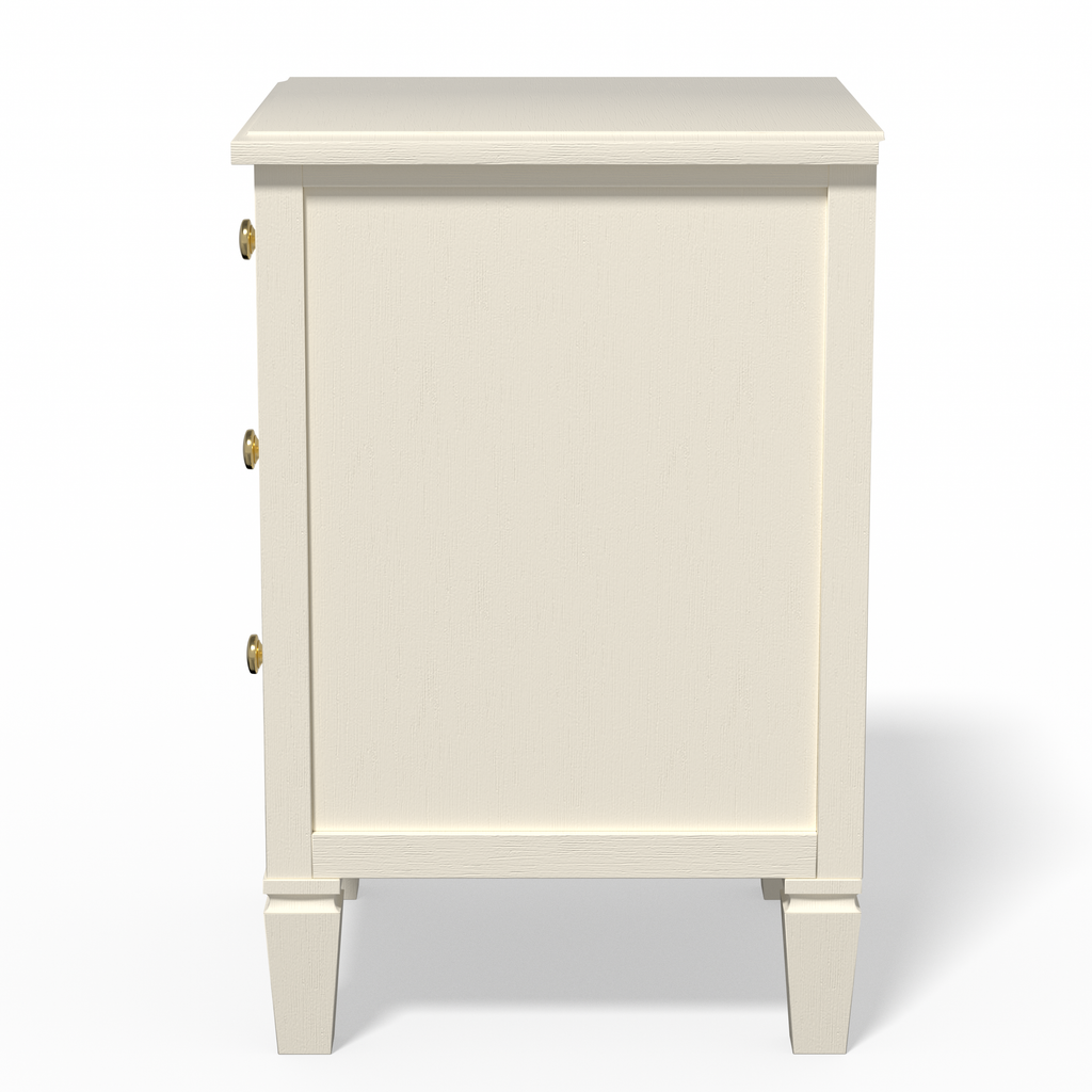 Loom 3-Drawer Nightstand with Charging