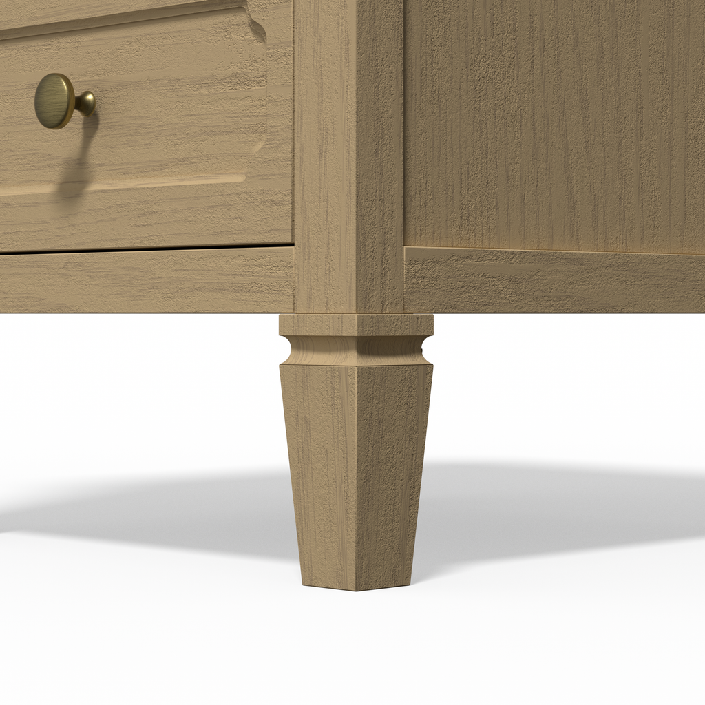 Loom 3-Drawer Nightstand with Charging