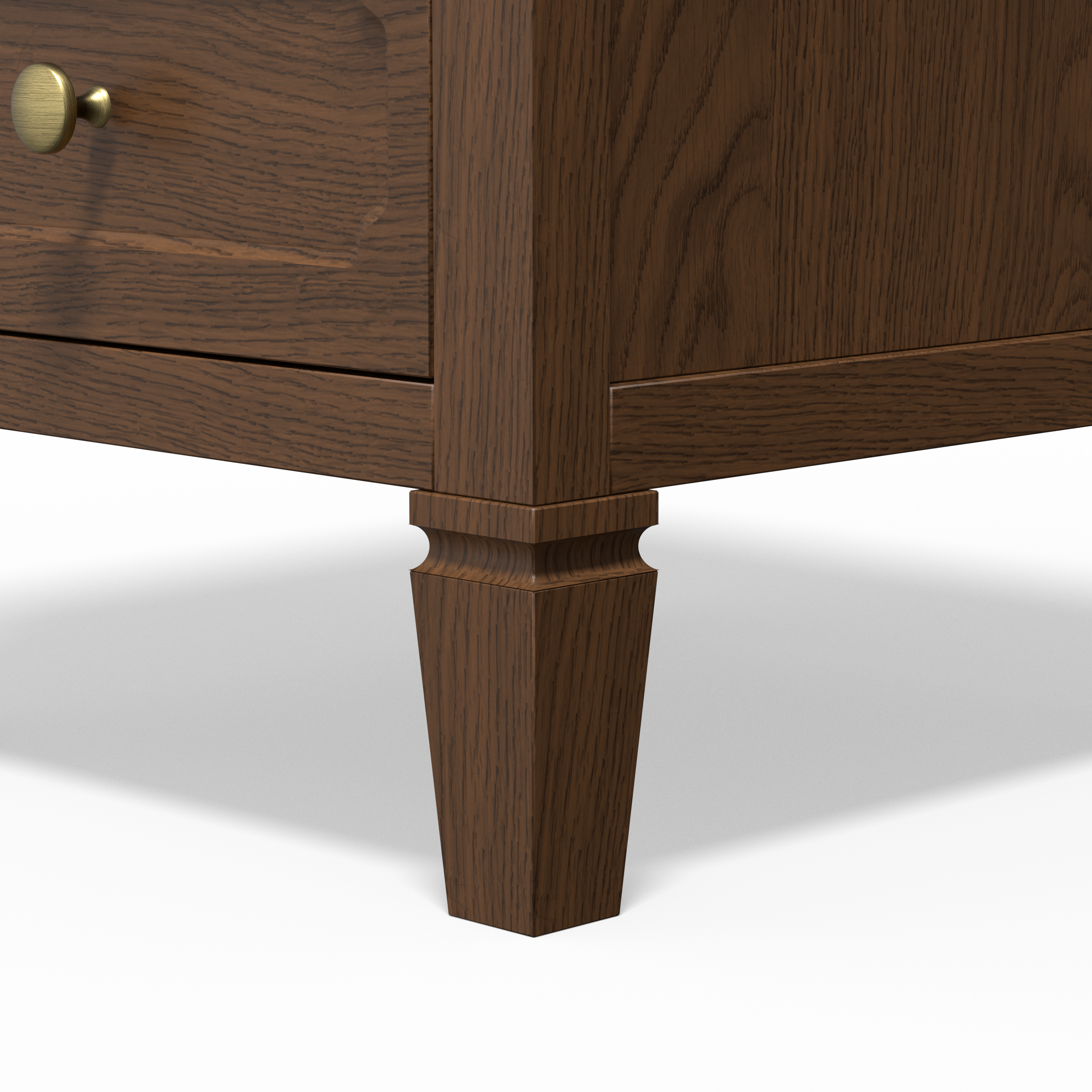 Loom 3-Drawer Nightstand with Charging