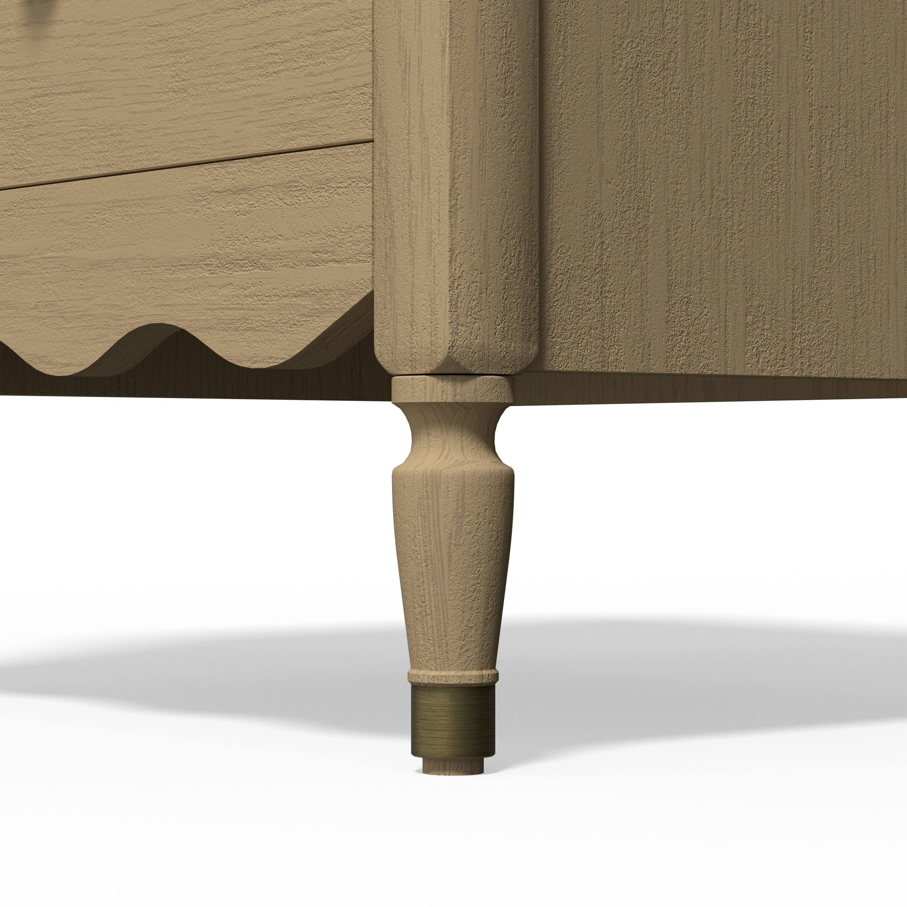 Ridge Antique Nightstand with Charging